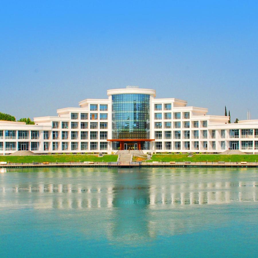 Agsaray Deluxe Hotel & Spa Мингечевир Екстериор снимка